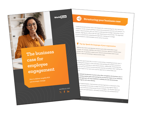The Business Case for Employee Engagement eBook cover